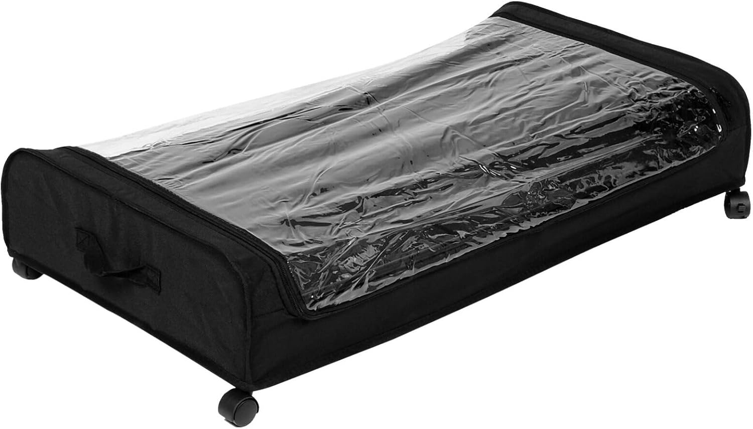 Angoily Bed Storage Container Wheels Pull-out Clothes Organizer for Bedroom Pet Toys and Shoes Space-saving Design for Tidy and Spacious Rooms