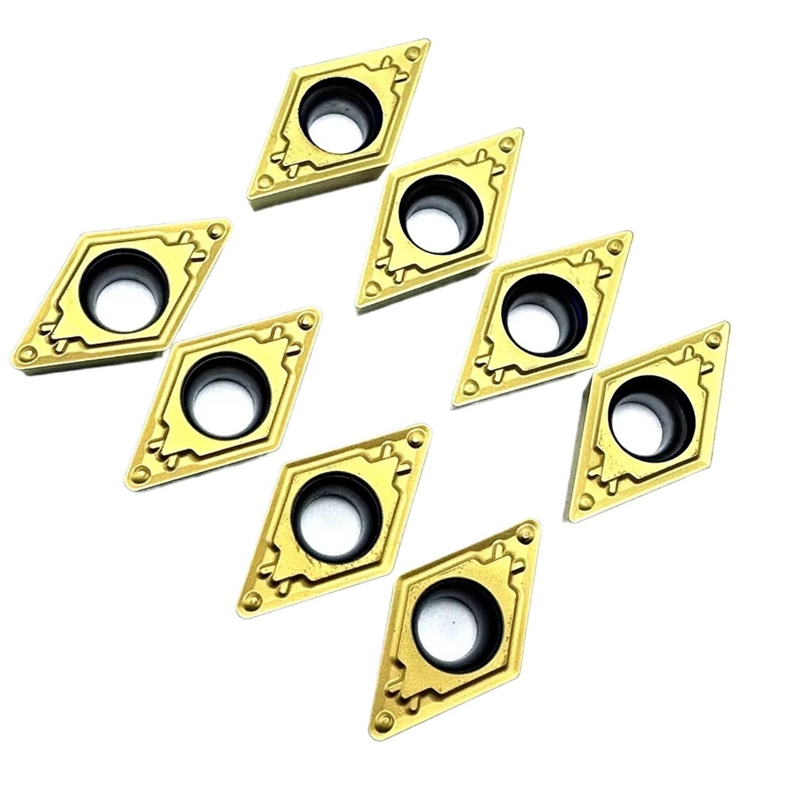 Plaquettes de carbure CNC anti-usure DCMT070204HQ pour tournage acier