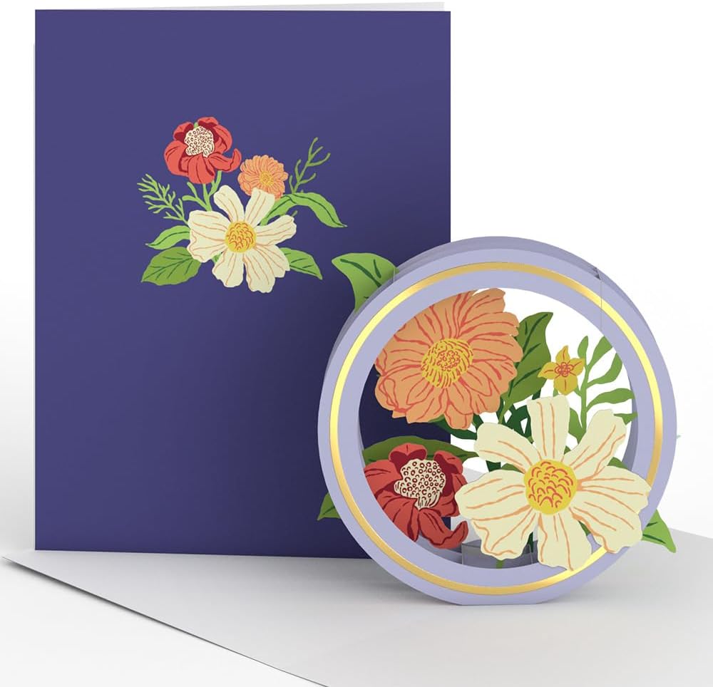 Lovepop Everyday Botanicals Box Set (Assorted 12-Pack) Pop-Up Card for Her and Him - 3D Greeting Cards for Boys, Girls, Men, Women - 4.5" x 5.9" Paperpop Card - Envelope Included