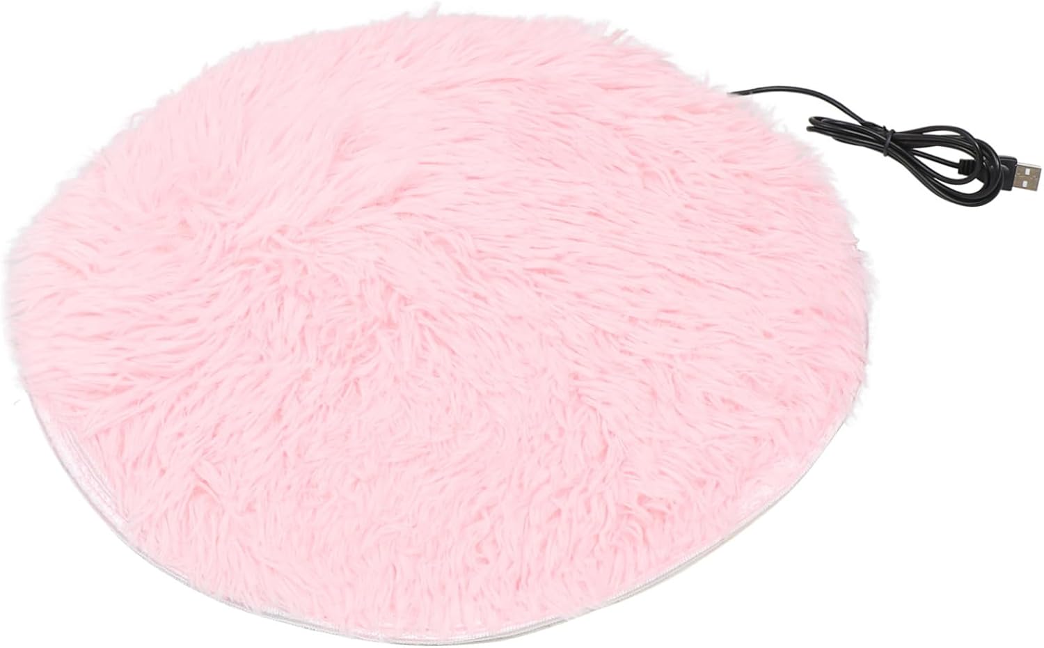 Totority USB Constant Temperature Pet Heating Pad Scratch Electric Mat for Cats and Dogs Soft Warm Thermal Blanket for Elderly Pregnant and Newborn Pets Pink