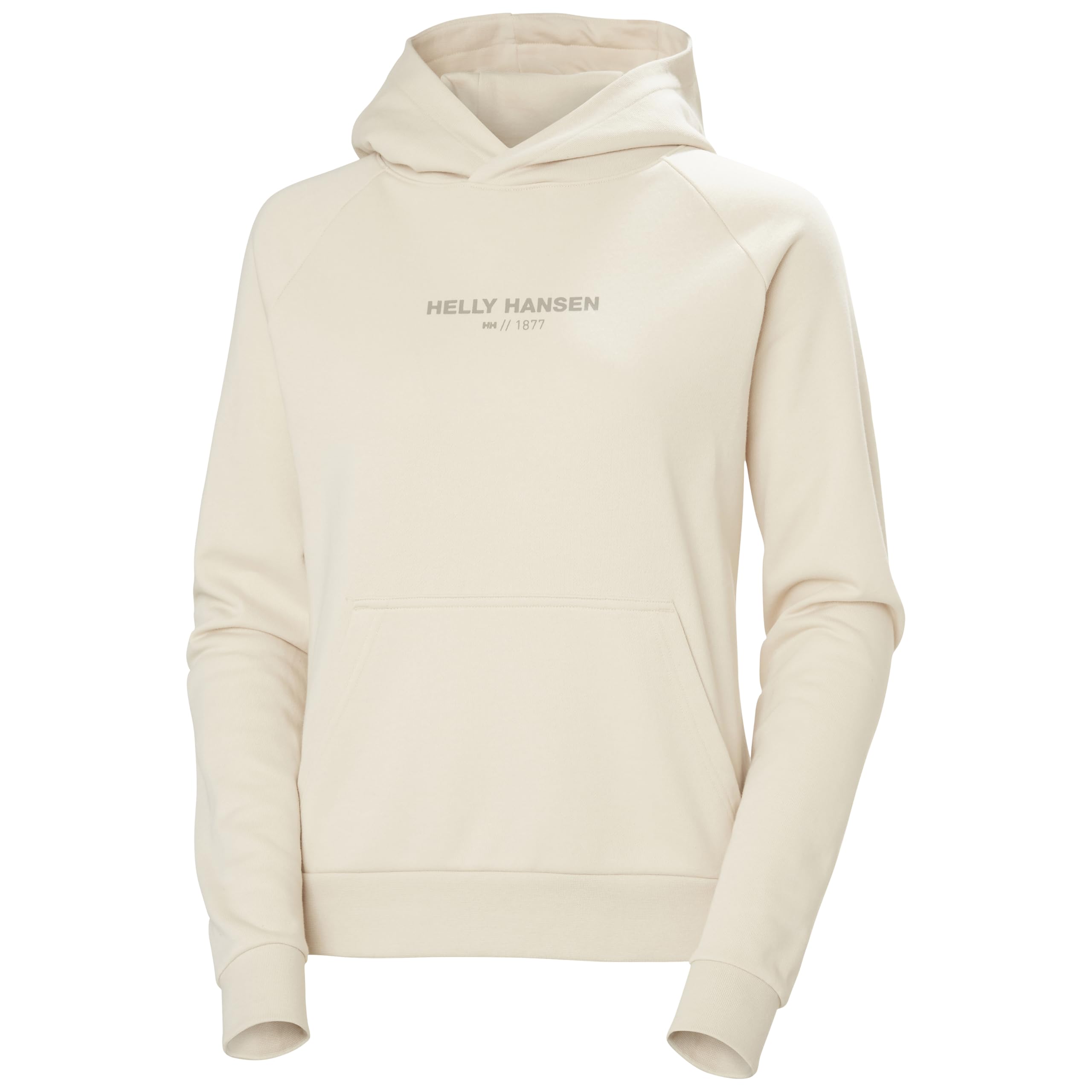 Helly Hansen Womens W Core Hoodie, Cream, S