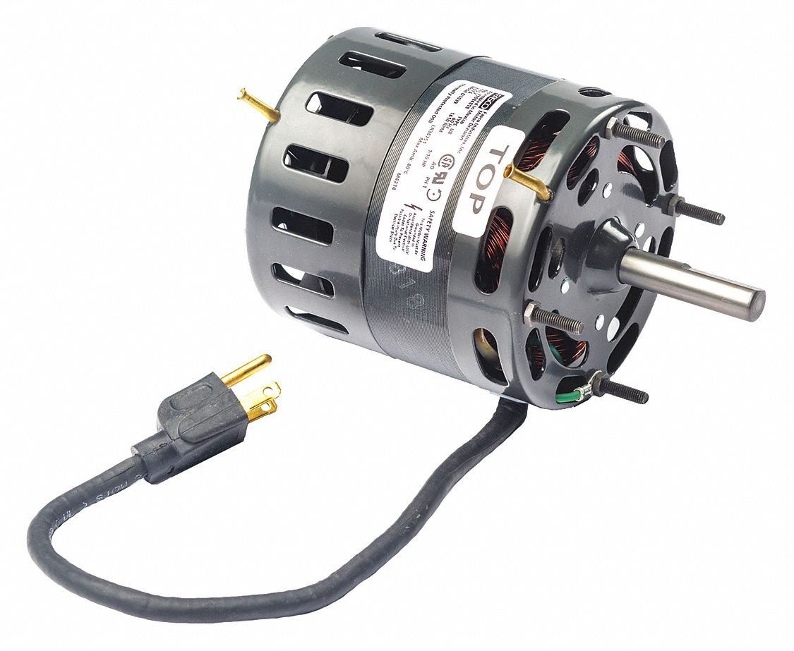 FASCO Shaded Pole Condenser Fan Motor, 1/10 HP, 1601-1700 RPM Range 115V, CCWSE