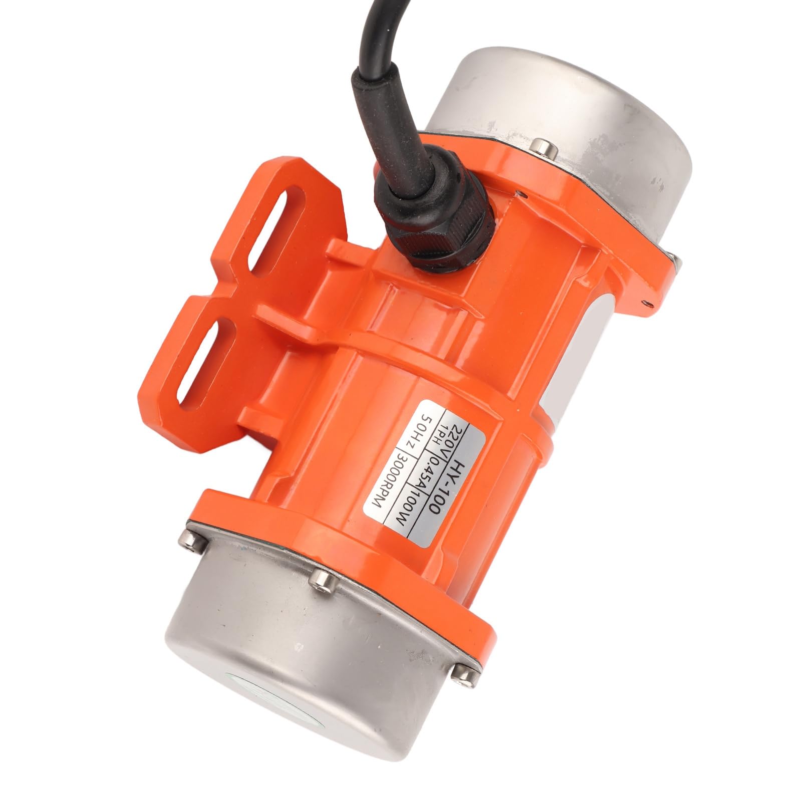 Motor de Vibración Monofásico IP66, Resistente Al Agua, Asíncrono, Carcasa de Aleación de Aluminio, 220V, 3000RPM, Accesorios Profesionales (100W)
