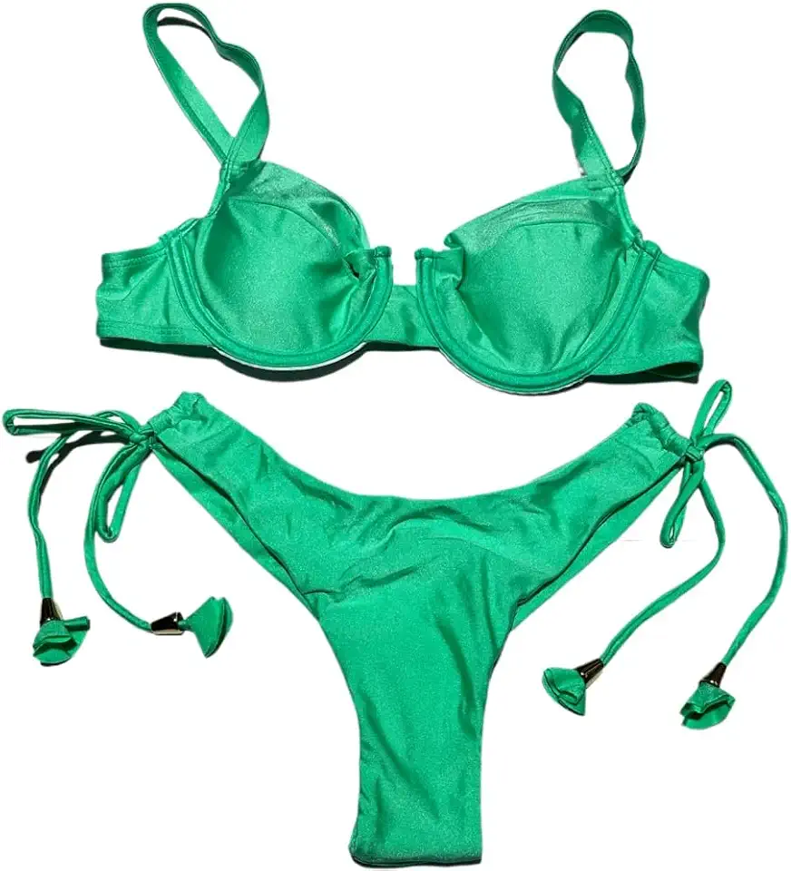 Biquíni Plus Size GG com Aro – Top Estruturado e Calcinha Regulável