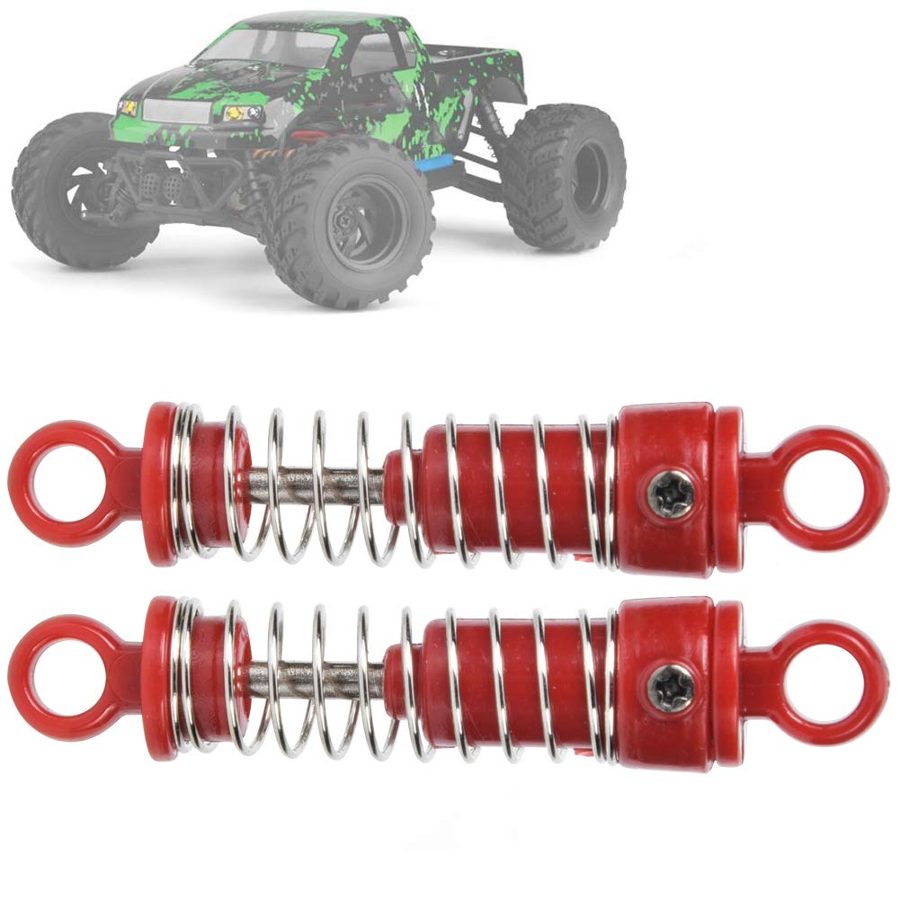 Model samochodu Amortyzator 2 sztuki Rc Amortyzator z wymiennymi nasadkami nadaje się do HS 18301 18302 18311 18312 1/18 RC Car