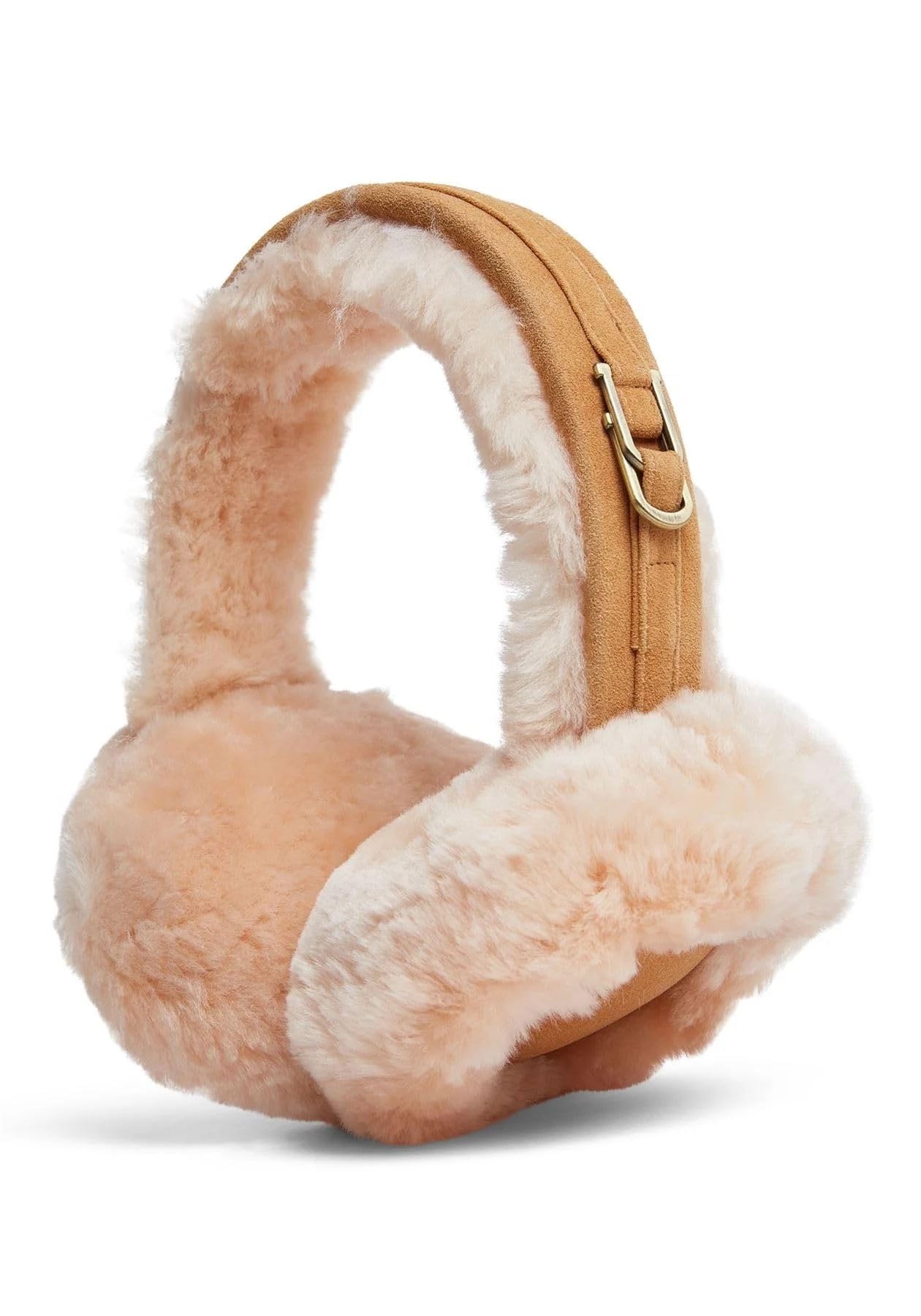 TruClothing Womens Sheepskin Shearling Winter Ear Muffs Warm Comfortable - Tan One Size
