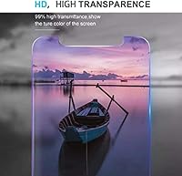 Vista 9 de Protector de pantalla de vidrio templado para iPhone 13 Mini, anti luz azul [protección ocular] ZenHoo