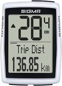 Sigma BC 12.0 WR kerékpáros számítógép - 12 funkció, vezetékes