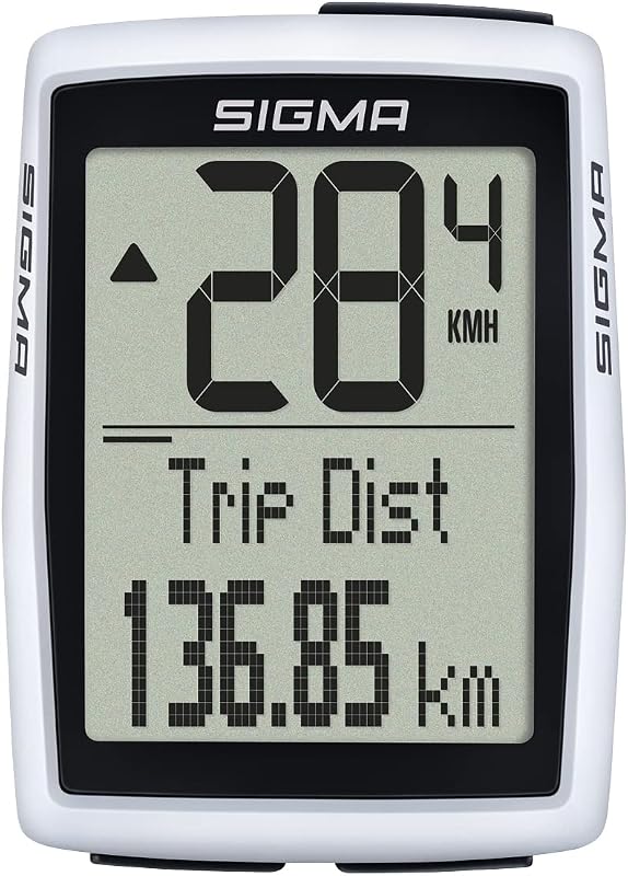 Sigma BC 12.0 WR kerékpáros számítógép - 12 funkció, vezetékes