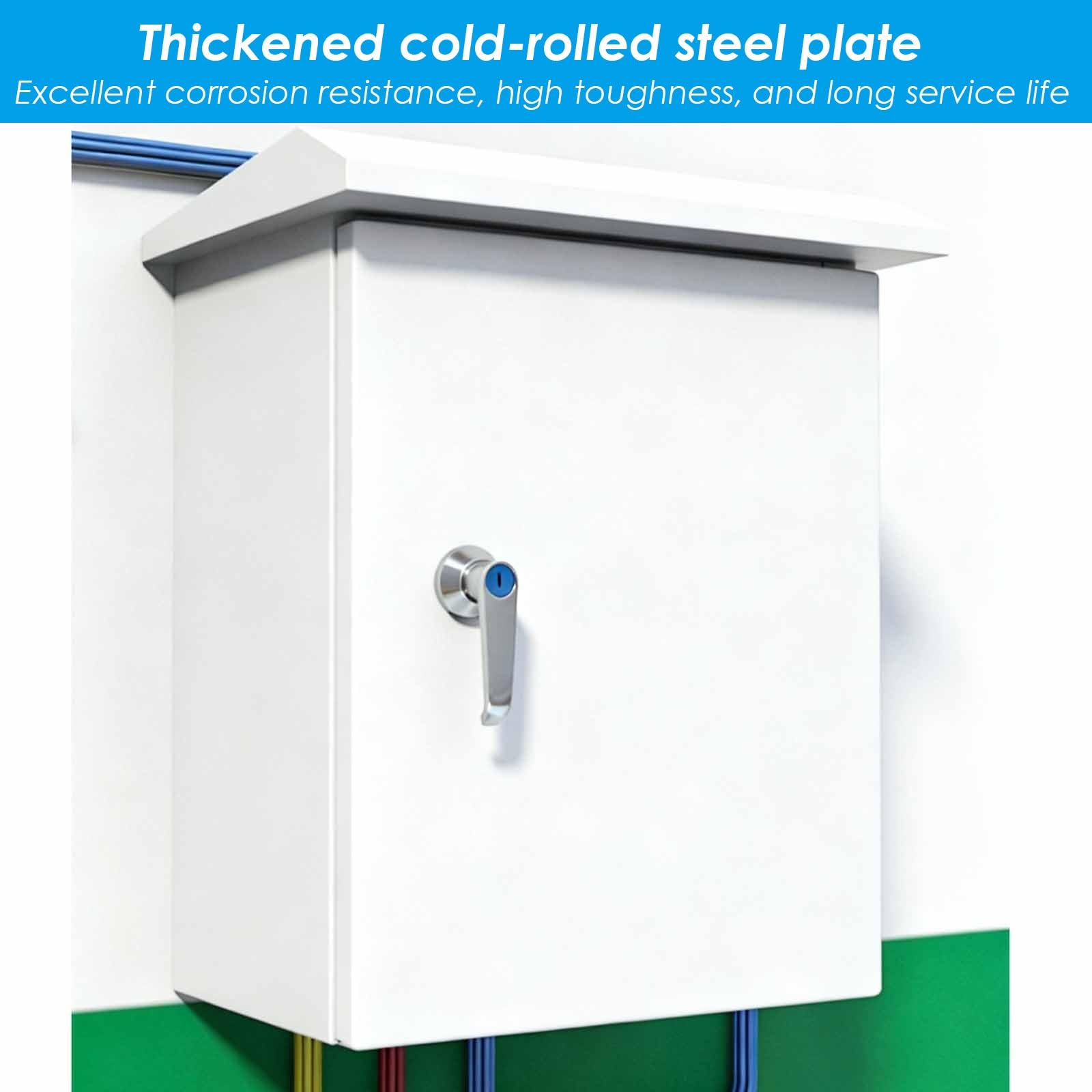Caja Estanca Exterior Electrica Ip65, Caja Registro Electrico de Acero