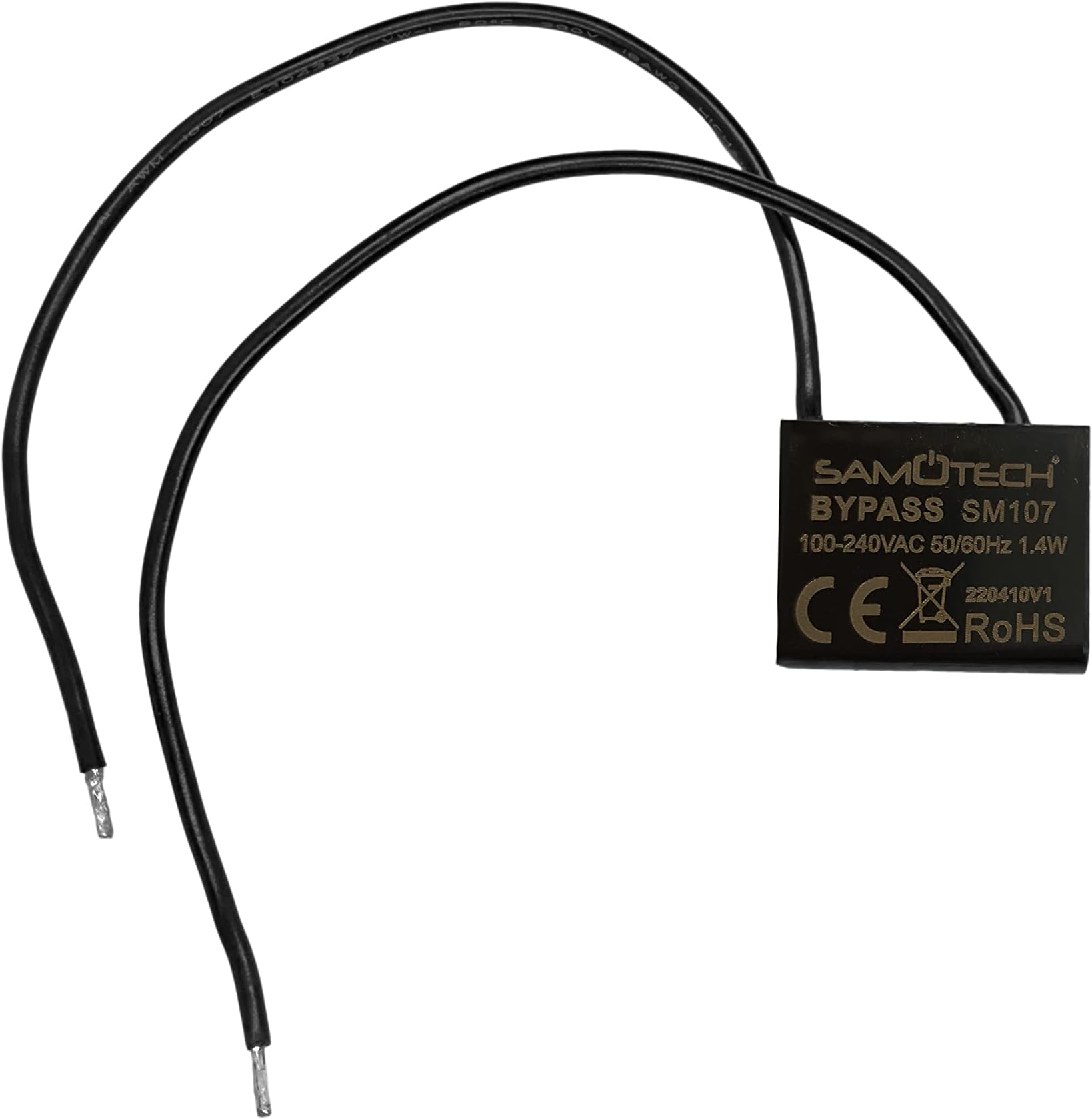 LED Dimmer Bypass for Low-wattage LED Bulbs (SM107)