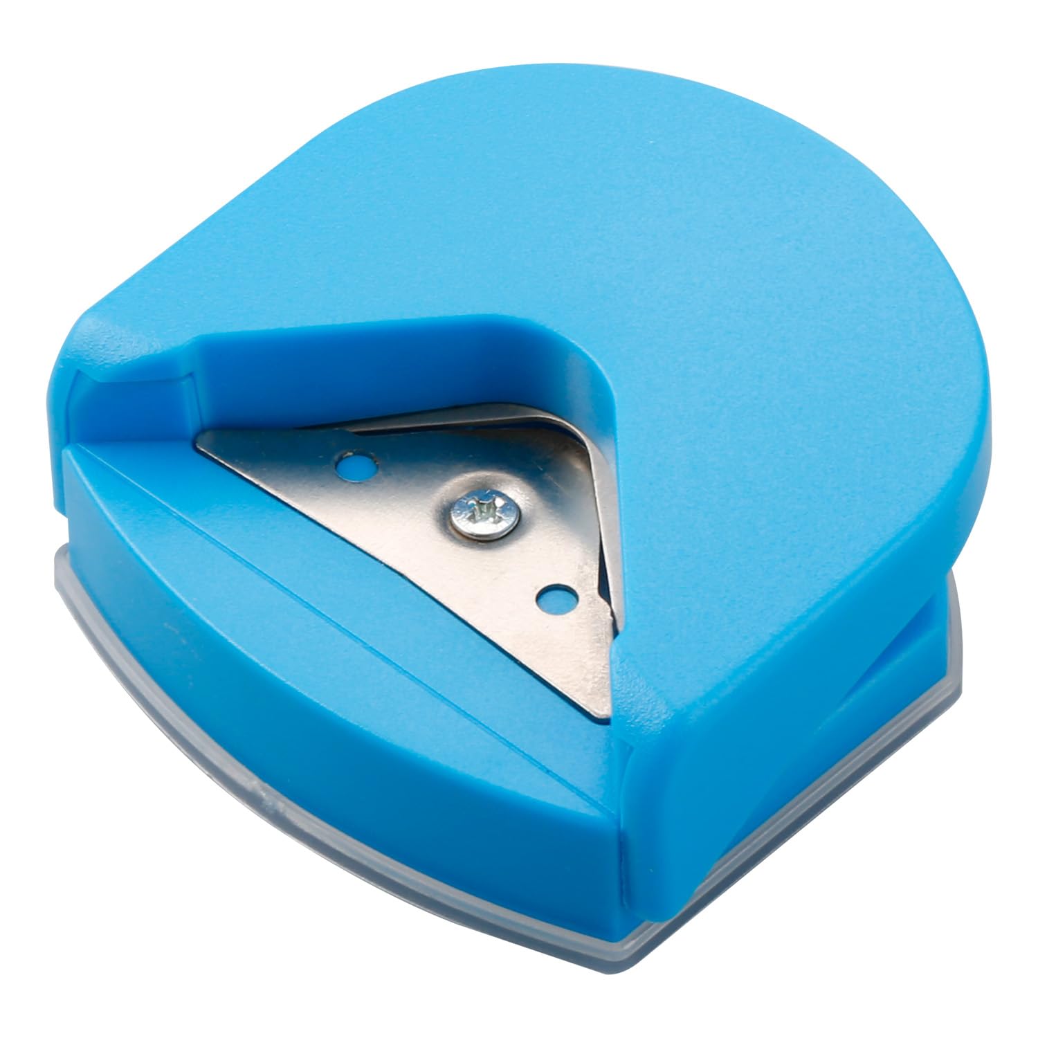 Gaomumu 4mm Corner Rounder Punch Cutter, Compact Portable DIY Tool, Heavy-Duty Stainless Steel Blade, Suitable for Paper, Photos, Laminate, PVC, Crafts(Bule)