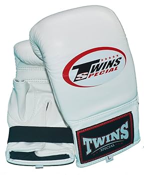 Amazon | TWINS ツインズ 本革製 パンチンググローブ 白 親指
