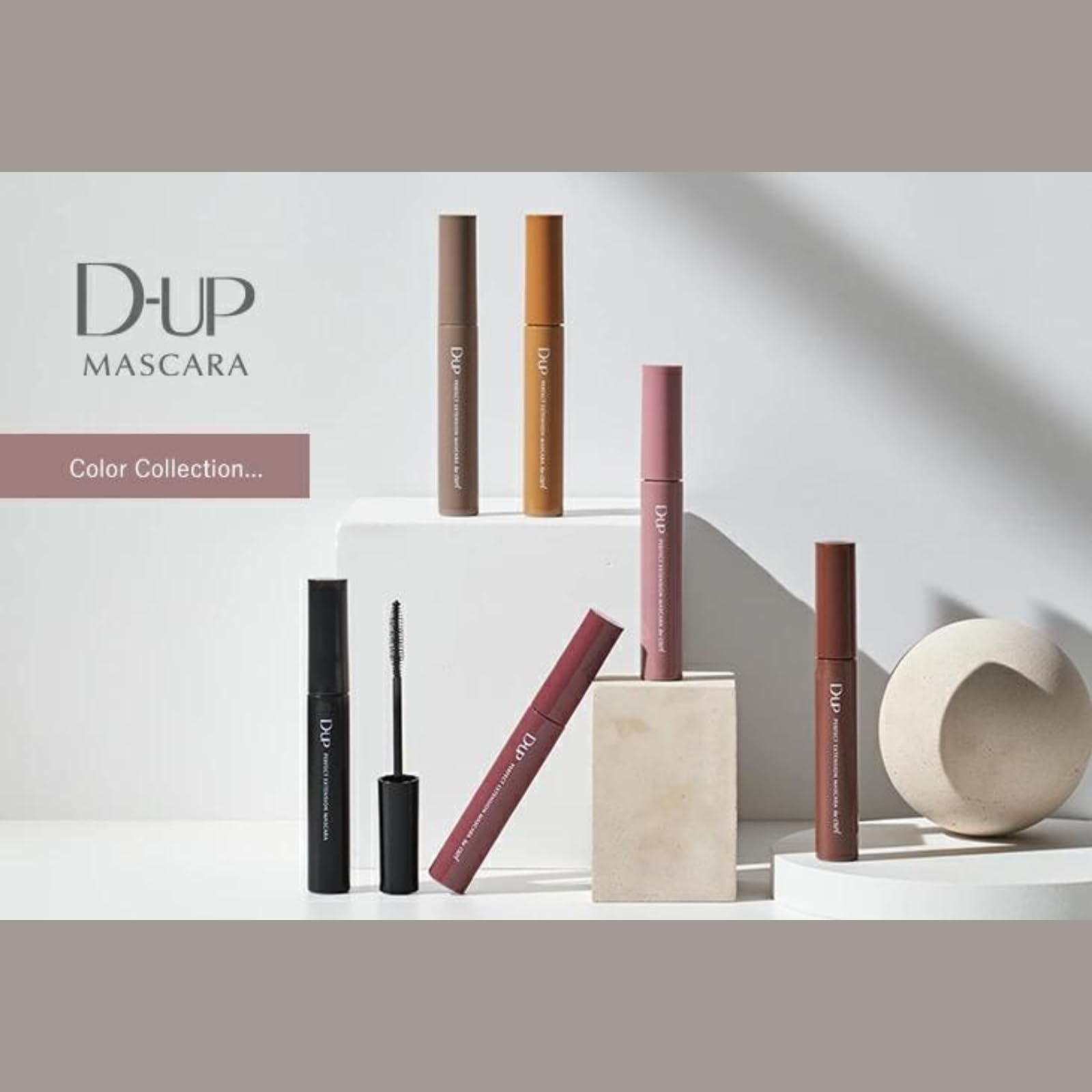 D-UP Perfect Extension Mascara per Curl - Ruby Brown