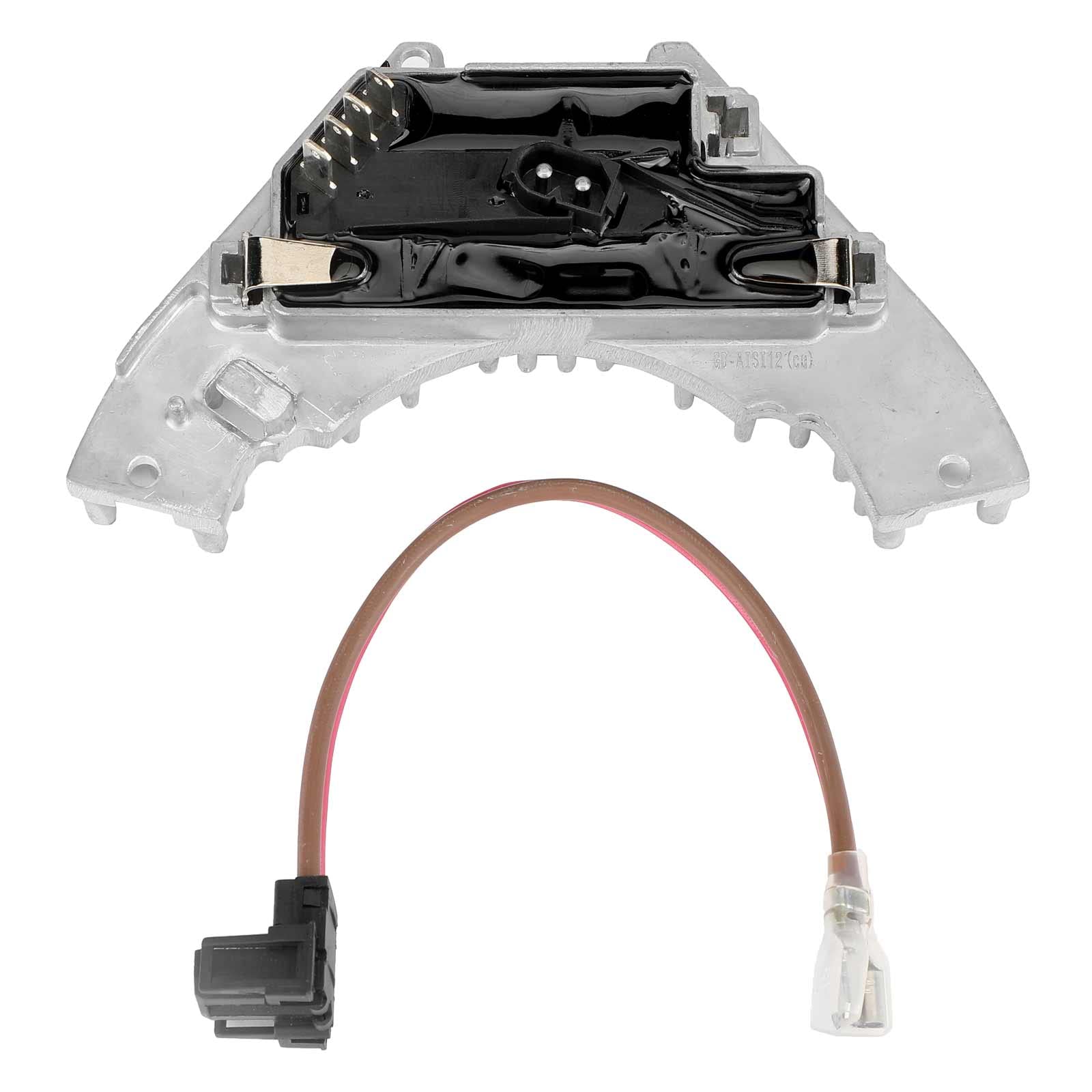 Moteur Ventilateur Frankberg Pour Evasion, Jumpy, Scudo, Ulysse, 806, Expert - Avec Régulateur Intégré - 12V 4-Pôles