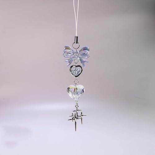 Miniatura 98 de 1-4 dijes estéticos para teléfono celular Y2K, correa de fresa, mariposa, estrella, accesorios Y2K para bolsa, llavero, Airpods, cámara, colgantes