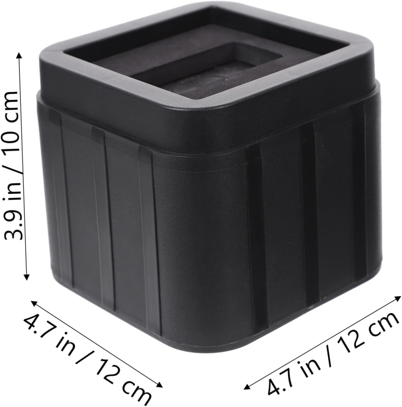 PRETYZOOM 4sets Furniture Risers of Solid Wheel Mats Sofa Riser Pads Hardwood Floor Protector Furniture Stoppers