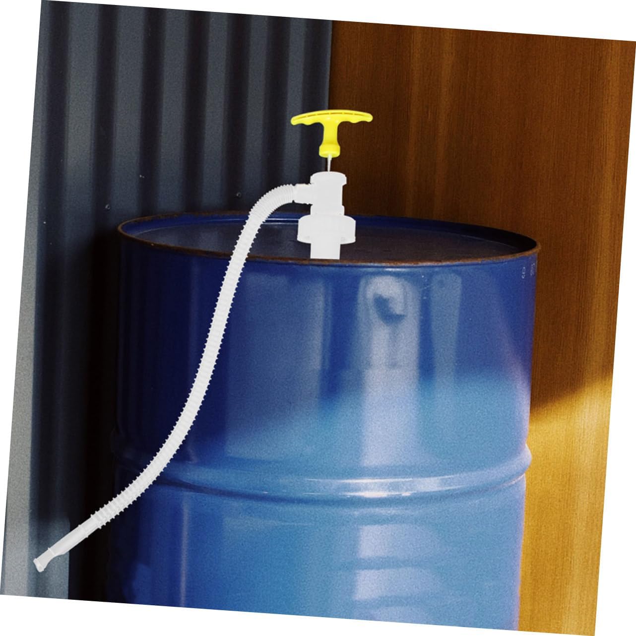 Generic 2pcs Manual Fuel Transfer Pump Plastic Hand Pump for Gasoline Oil Extraction Portable Lightweight for Car Accessories