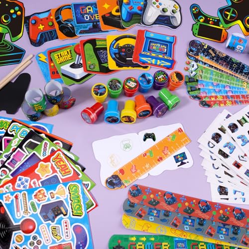 BenLouis 96Pcs Video Game Stationery Set Party Favors for Kids - image 4