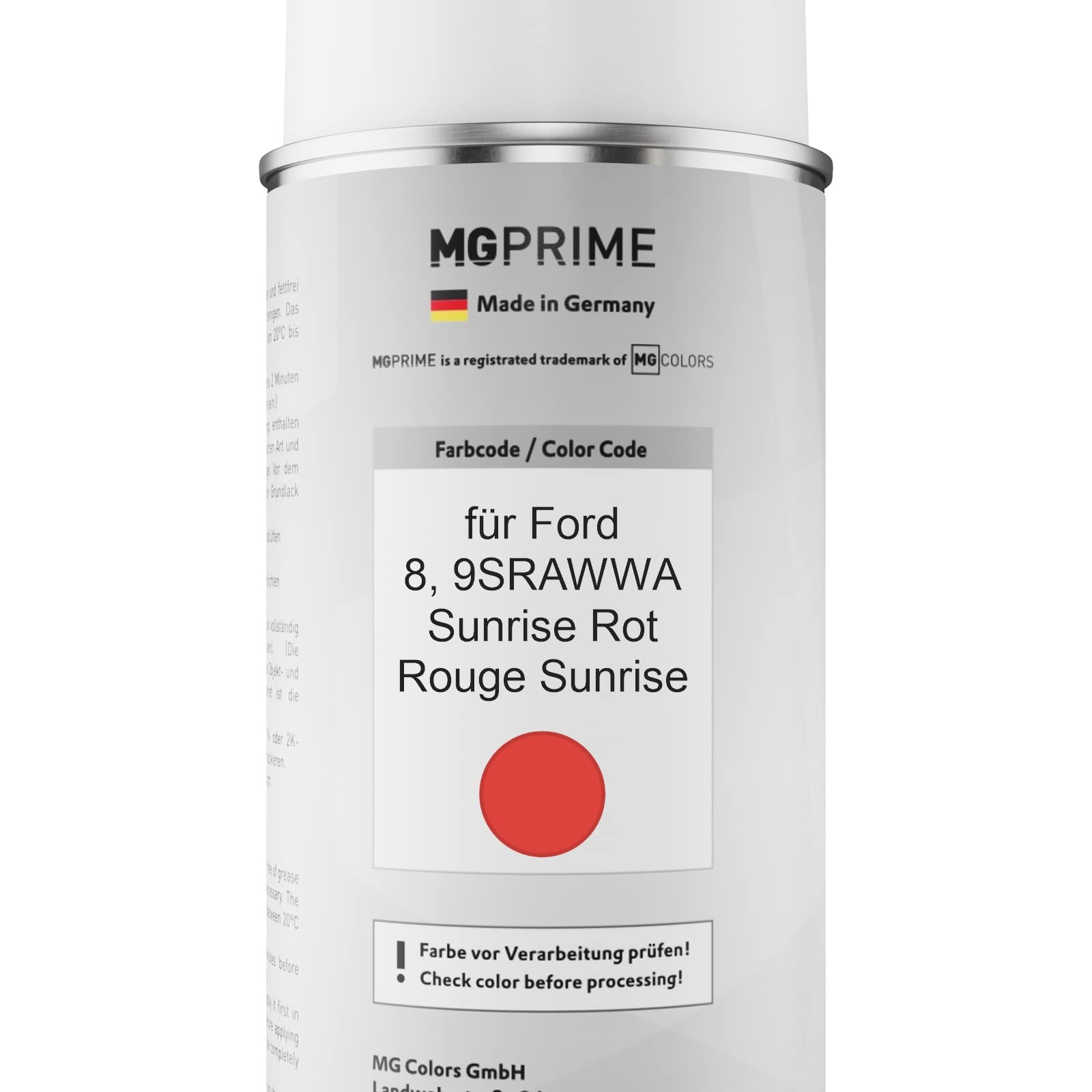 MG PRIME Peinture Voiture Kit Bombe Aérosol Pour Seat S3H