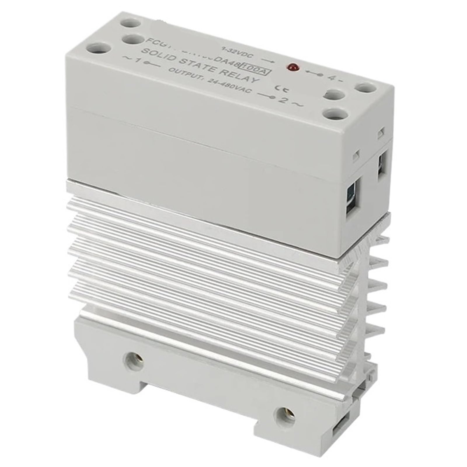 Relè a stato solido SSR monofase 10A 25A 40A 60A 80A 100A(DC control DC,120A)