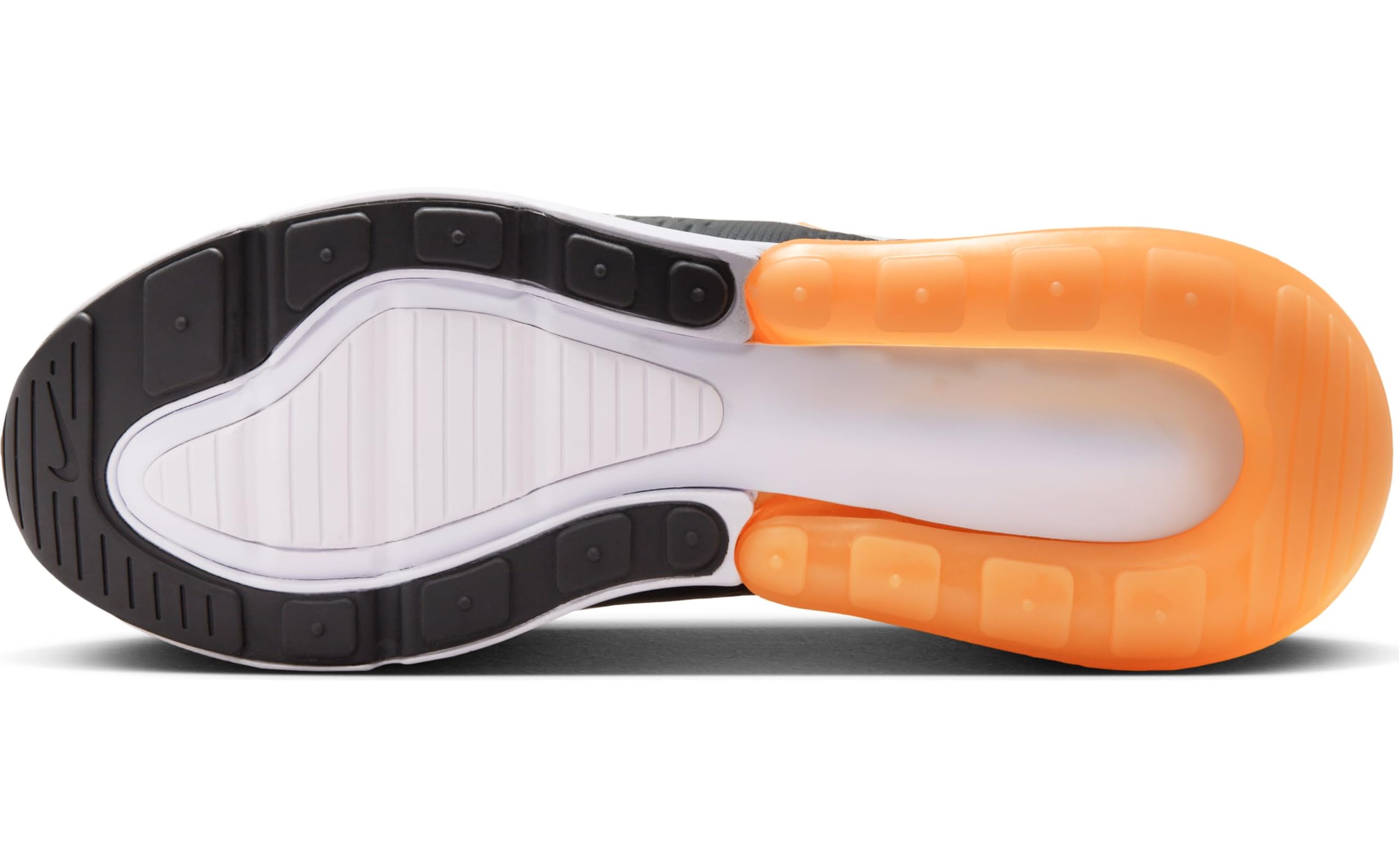Nike Scarpa da Uomo Air Max 270, Summit White Laser Orange Antracite, 43 EU