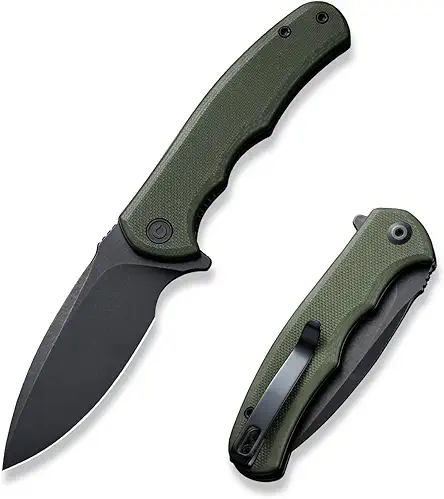 CIVIVI Mini Praxis Folding Pocket Knife, 2.98" D2...