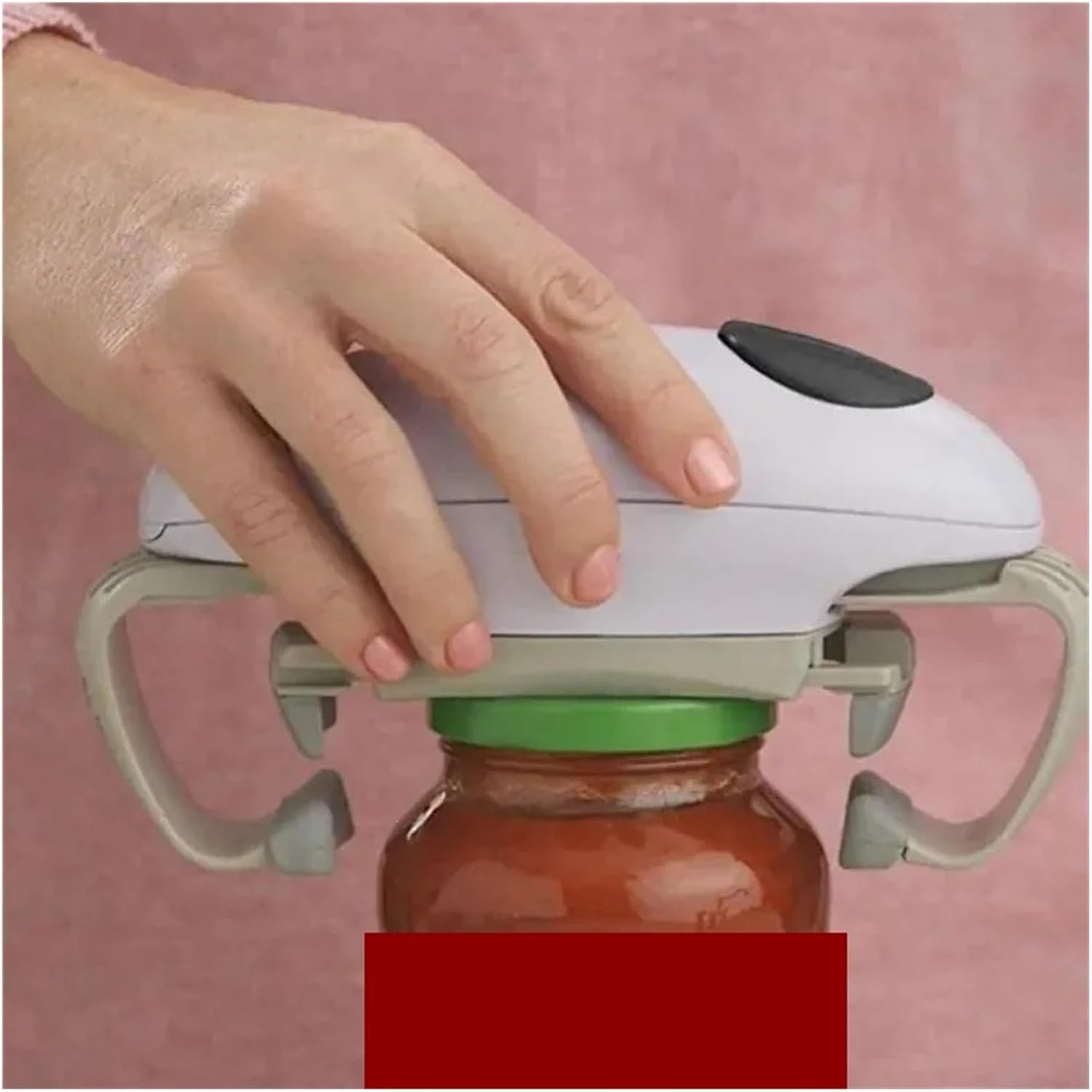 Fit for Electric Can Opener - Smooth Edge Automatic Jar & Bottle Opener for Effortless Kitchen Use(Black 1pcs)