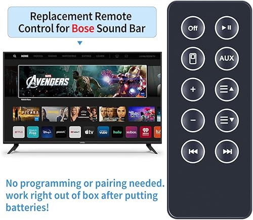 Miniatura 2 de Nuevo control remoto de repuesto para Bose SoundDock Series 2 3 II III portátil sistema de música digital y SoundDock 10 AM316536 AM314136