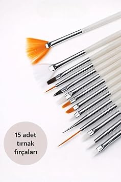Fontenay 38 Parça Profesyonel Tırnak Süsleme Seti, Renkli