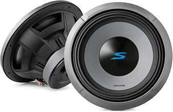 Alpine S2-W12D4 Çift 4-Ohm Ses Bobinli Yeni Nesil 30cm (12) S-Serisi Subwoofer