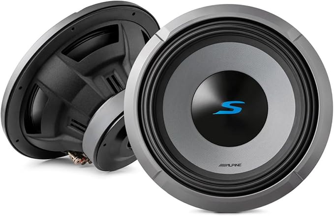 Alpine S2-W12D4 Çift 4-Ohm Ses Bobinli Yeni Nesil 30cm (12") S-Serisi Subwoofer