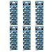 HyperPS (60 pcs) AG10 Alkaline 1.5V Button Cell Battery Single Use LR1130 LR54 SR1130 SR1130W Watch Toys Remotes Cameras