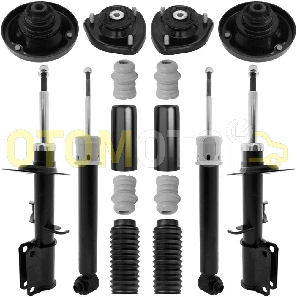 Stoßdämpfer Set Für Renault Laguna II - 4x Dämpfer + Domlager