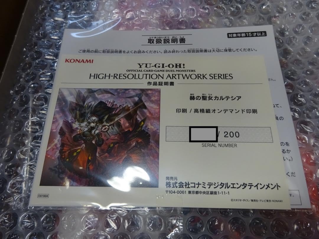Amazon.co.jp: SN10番台HIGH-RESOLUTION ARTWORK赫の聖女カルテシア EV 