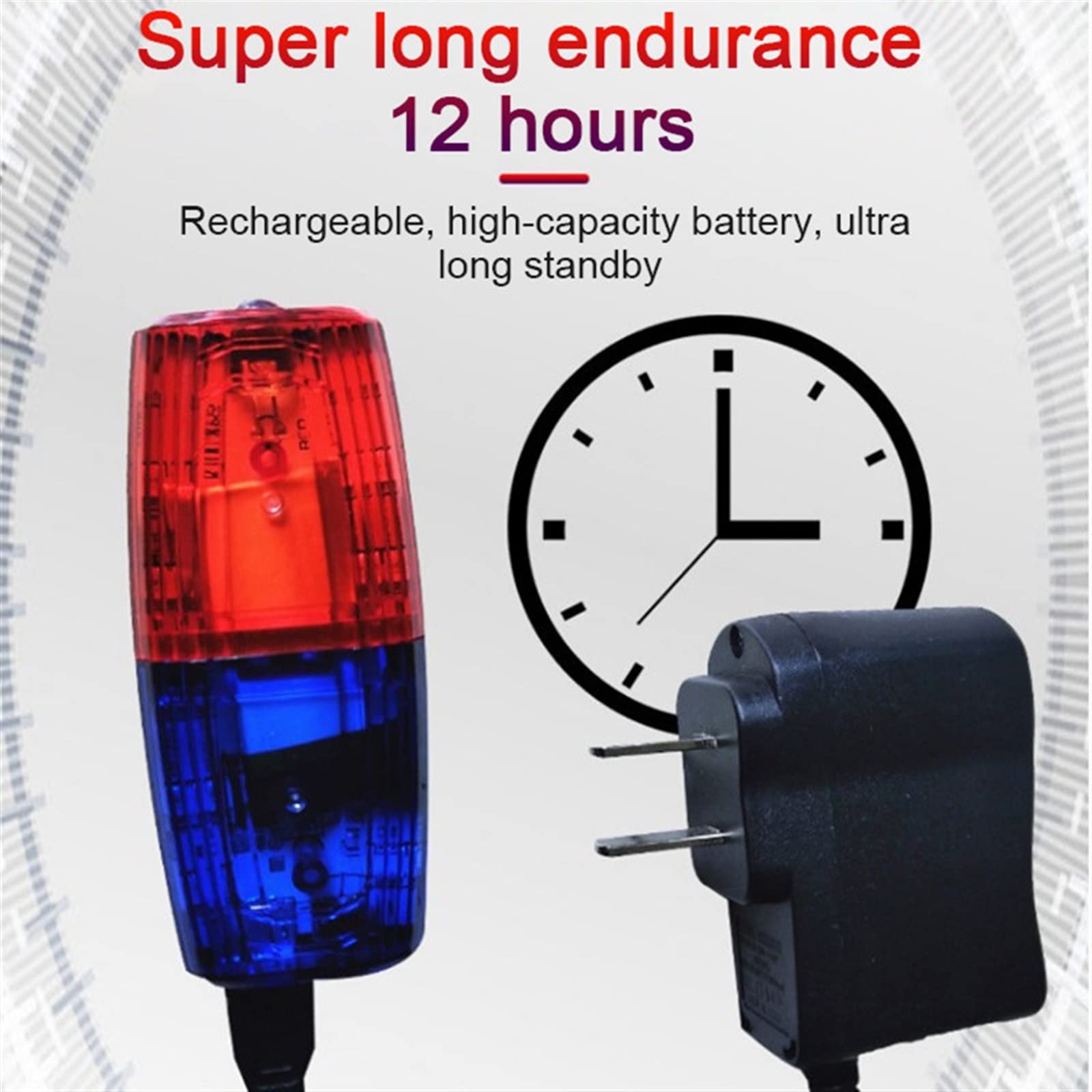 Lumière D'épaule - Lampe De Poche étanche IP65 - Lumière D'avertissement - Chargement USB - Lumière LED Pour La Course à Pied, La Randonnée, Le Jogging, Le Camping, Le Cyclisme