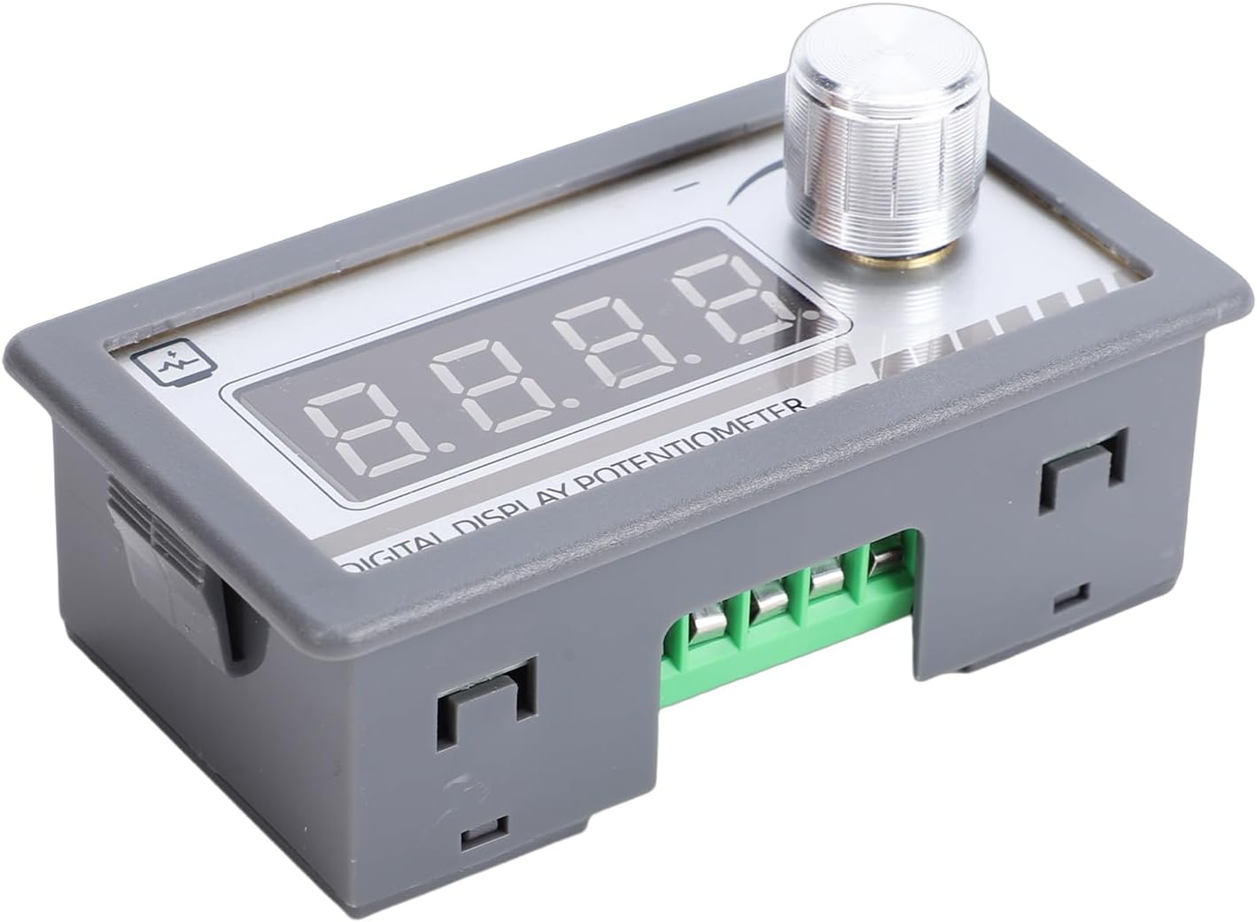 Marhynchus Digital Potentiometer, Industrial Grade Programmable Potentiometer with 4 Digit 0.4 Inch Screen for Speed Controllers and PLC Inverters (Impedance 500K)