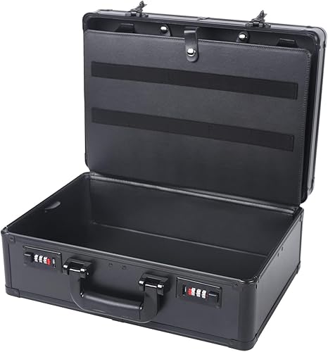 Miniatura 6 de Estuche de peluquero profesional, almacenamiento de kits de herramientas de peluquería, caja de herramientas de peluquería de viaje de doble capa,