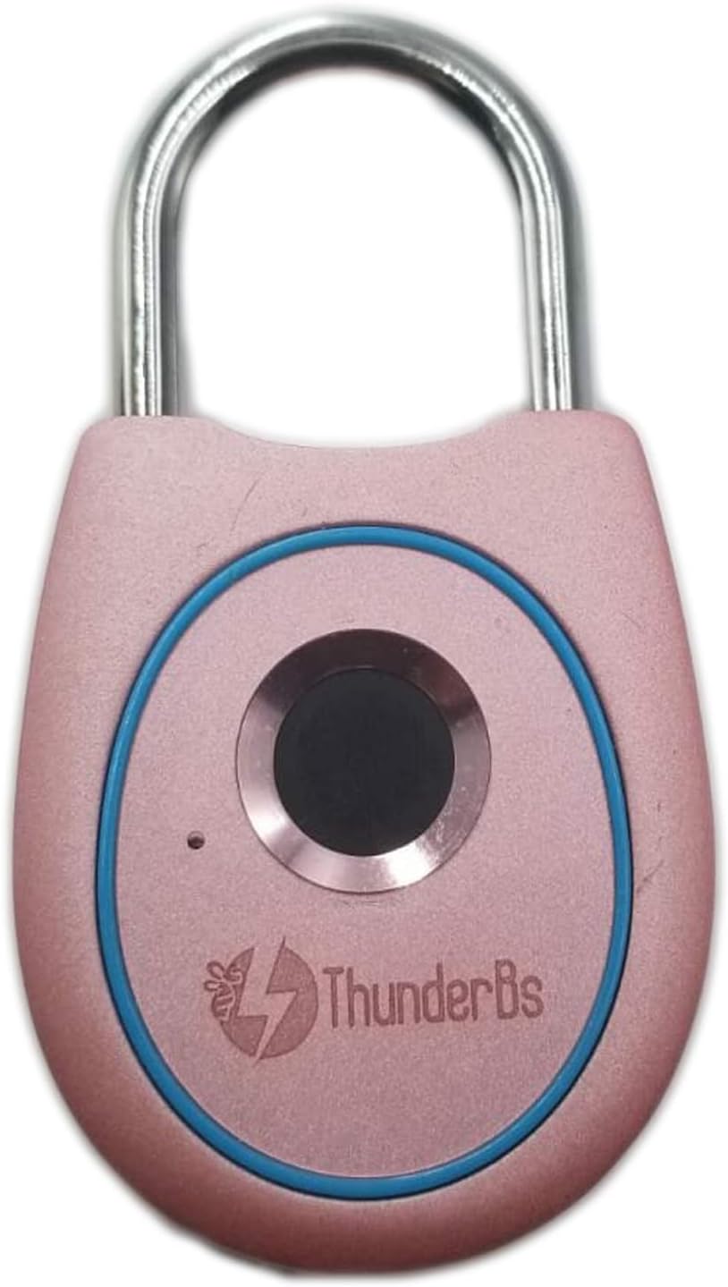 ThunderB's Smart Fingerprint Padlock (Pink)