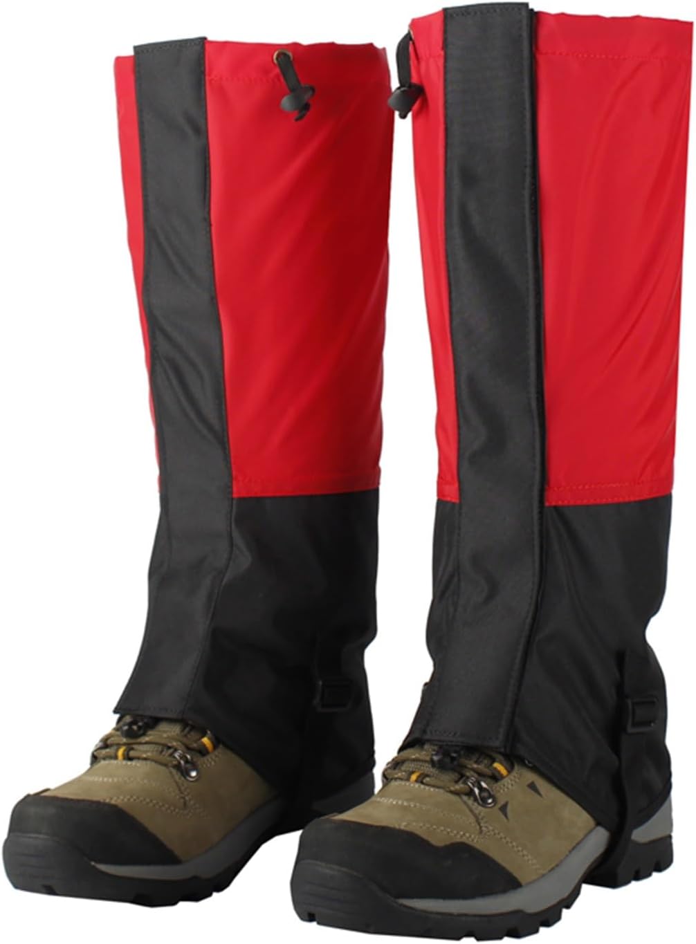 Leg Gaiters,Foldable and Adjustable Shoe Covers,Breathable Snow Covers for Hiking,for Snow Hiking Mountaineering Camping