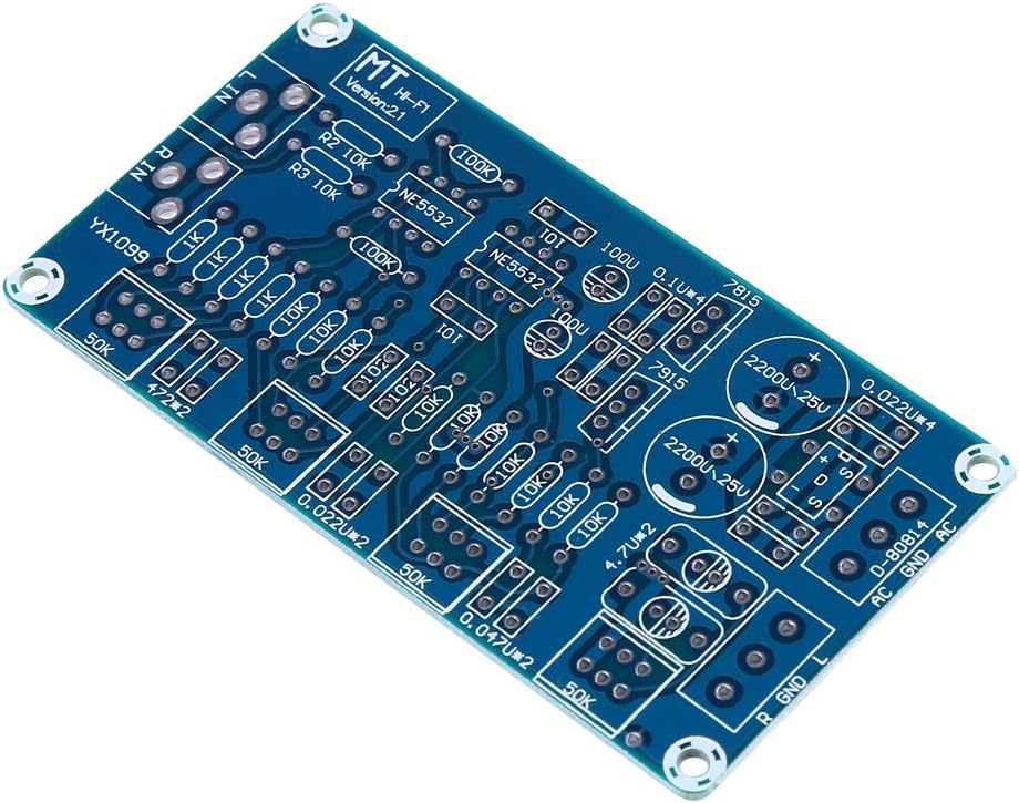 – Pre Amplifier Kit with Volume Control Dual AC Performance for Music Lovers Tech Enthusiasts
