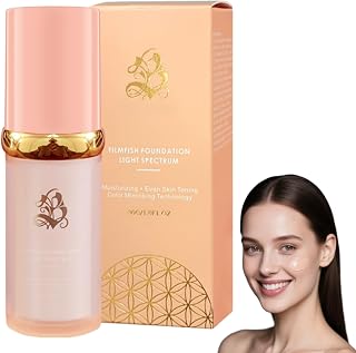 4-in-1 Foundation with SPF 50 - Color Changing, Full Coverage Liquid Makeup