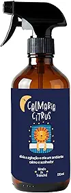 Home Spray Calmaria Citrus – Aromaterapia Infantil para Bem-Estar e Relaxamento – Fragrância 100% Natural com Bergamota