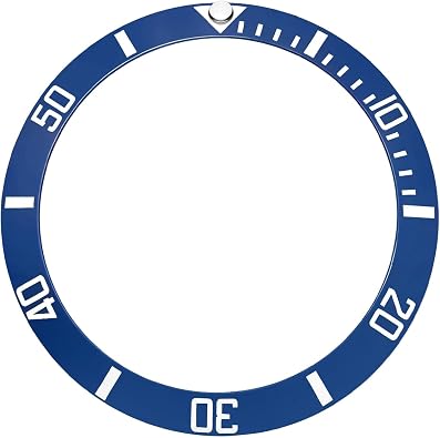 Bezel Insert Aluminum Replacement for Rolex Submariner 16610 16610Ln Watch