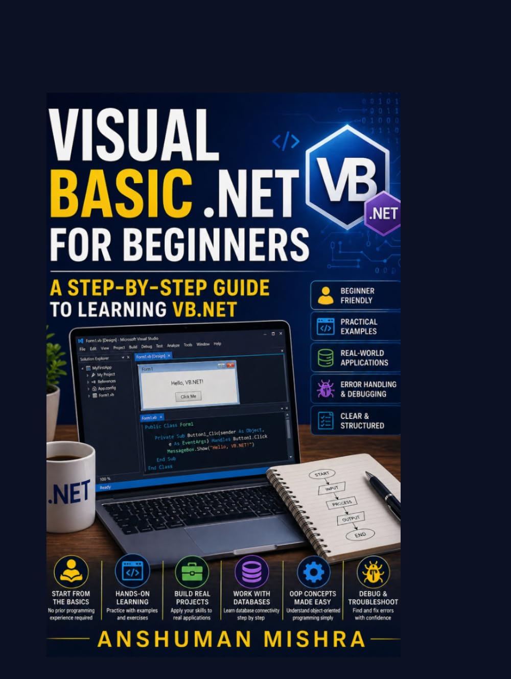 Visual Basic .NET for Beginners: A Step-by-Step Guide to Learning VB.NET