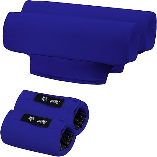 Miniatura 133 de Fundas de almohadilla para muletas para axilas y agarre de mano con mango universal para antebrazo, juegos de cojines acolchados accesorios