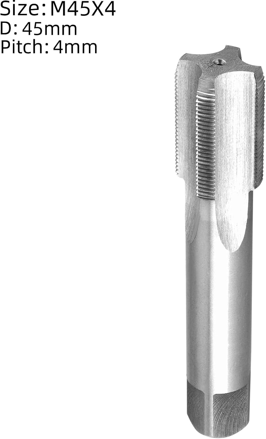 Burkit M45 X 4 Tap and Die Set, M45 x 4.0 Machine Thread Tap and Round Die Right Hand