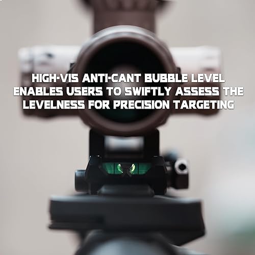 Miniatura 2 de Nivel de burbuja Picatinny de precisión, nivel antilata