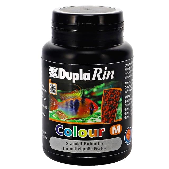 Dupla DuplaRin Granulat Colour M I 85 g I Pienso granulado que realza el color para peces medianos de agua…