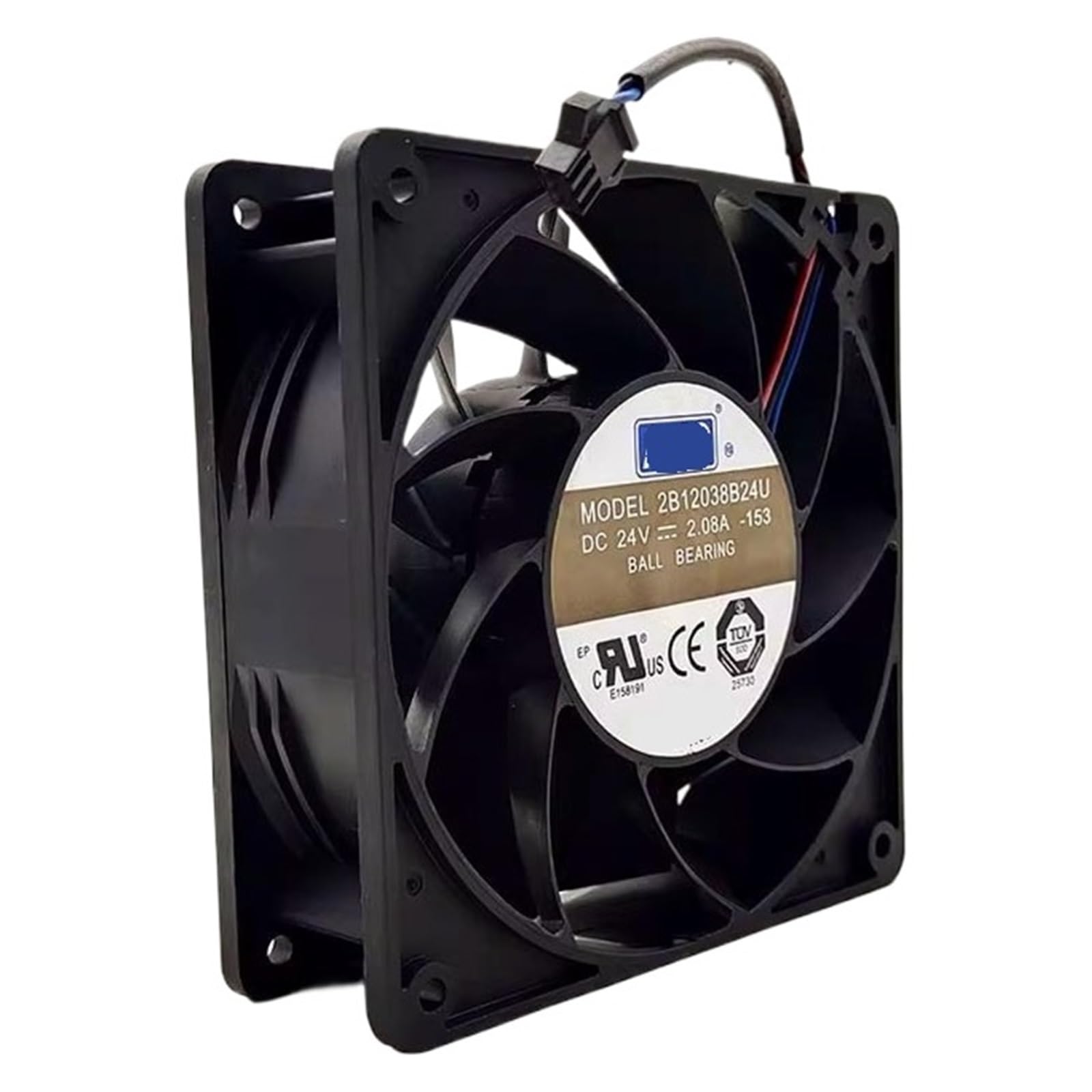 WEUSANXPL 2B12038B24U 24V 2.08A 12038 120 * 120 * 38mm 12cm Cooling Fan